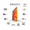 Sony BRAVIA 7 Series 75-Inch 4K Ultra HD AI Smart Mini LED Google TV - K-75XR70