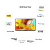 Sony BRAVIA 80 Cm (32) HD Ready Smart LED Google TV KD-32W835 (Black)